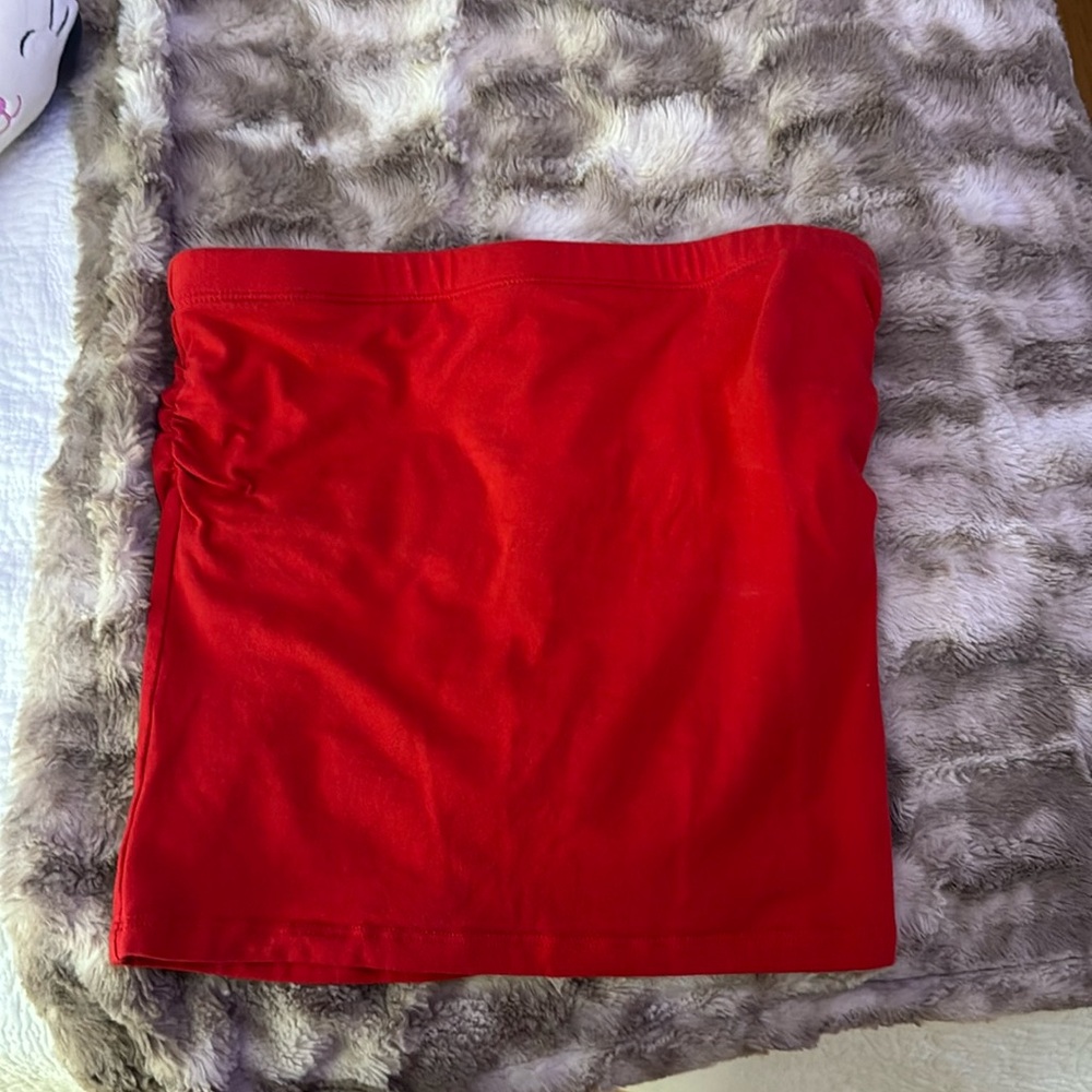 red tube top